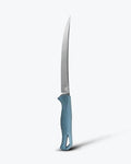 Benchmade Fishcrafter Outdoor Knife with Fixed Blade and SelectEdge Trailing Point (Depth Blue)