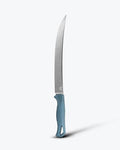 Benchmade Fishcrafter Outdoor Knife with Fixed Blade and SelectEdge Trailing Point (Depth Blue)