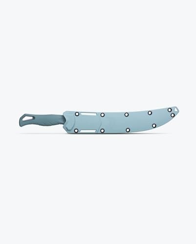 Benchmade Fishcrafter Outdoor Knife with Fixed Blade and SelectEdge Trailing Point (Depth Blue)