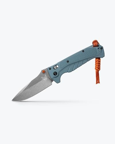Benchmade 18060 Adira Outdoor Knife with Axis Lock, and Drop-Point Style Blade (Depth Blue)