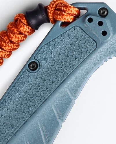 Benchmade 18060 Adira Outdoor Knife with Axis Lock, and Drop-Point Style Blade (Depth Blue)