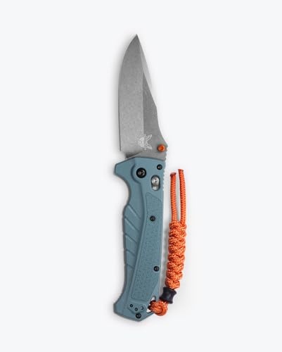 Benchmade 18060 Adira Outdoor Knife with Axis Lock, and Drop-Point Style Blade (Depth Blue)