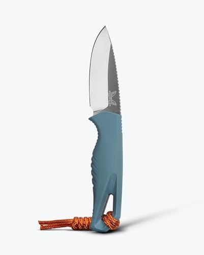 Benchmade 18050 Intersect Knife, 6.55", Drop-Point Blade, Depth Blue
