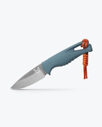 Benchmade 18050 Intersect Knife, 6.55", Drop-Point Blade, Depth Blue
