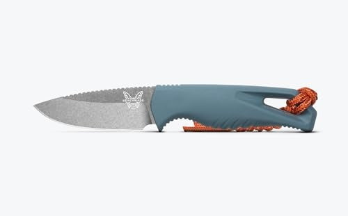 Benchmade 18050 Intersect Knife, 6.55", Drop-Point Blade, Depth Blue