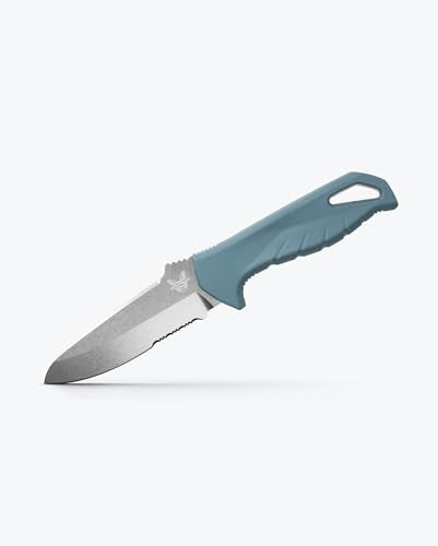 Benchmade Undercurrent Survival Knife, Fixed Blade, Santoprene Handle