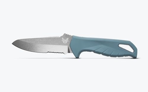 Benchmade Undercurrent Survival Knife, Fixed Blade, Santoprene Handle