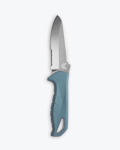 Benchmade Undercurrent Survival Knife, Fixed Blade, Santoprene Handle
