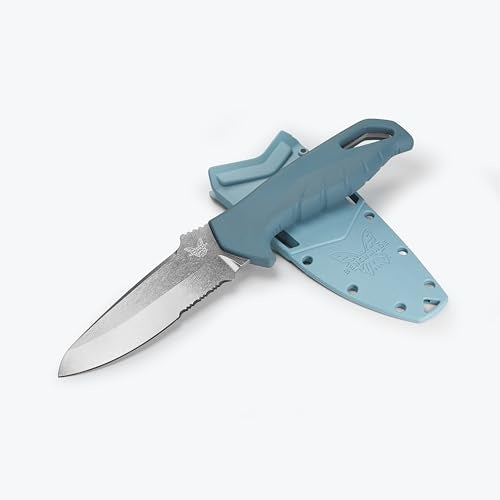 Benchmade Undercurrent Survival Knife, Fixed Blade, Santoprene Handle