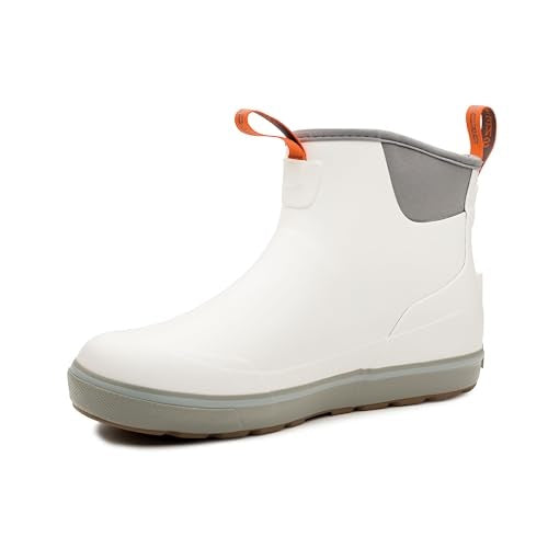 Grundéns Deck-Boss Ankle Boot, White Squall, 8