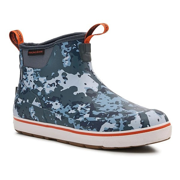 Men's Grundens Deck-Boss Deck Boots 12 Flats Camo