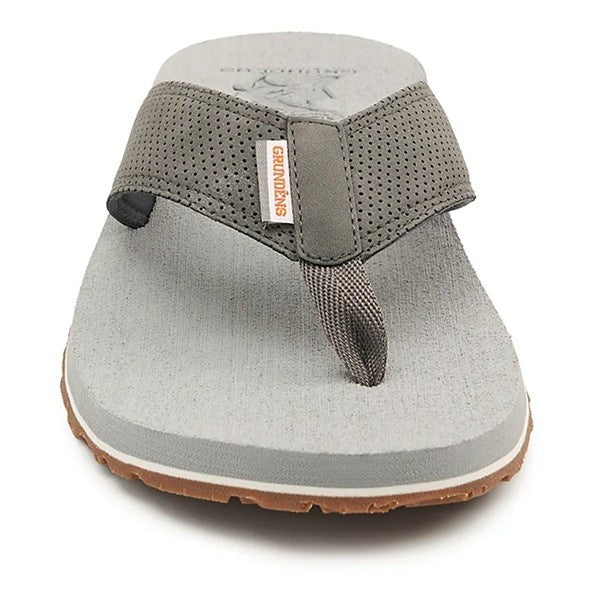 Men's Grundens Species Flip Flop Fishing Sandals Silver King