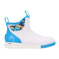 Xtratuf 6" Ankle Deck Sport Boots White/Dresden Blue Size 9
