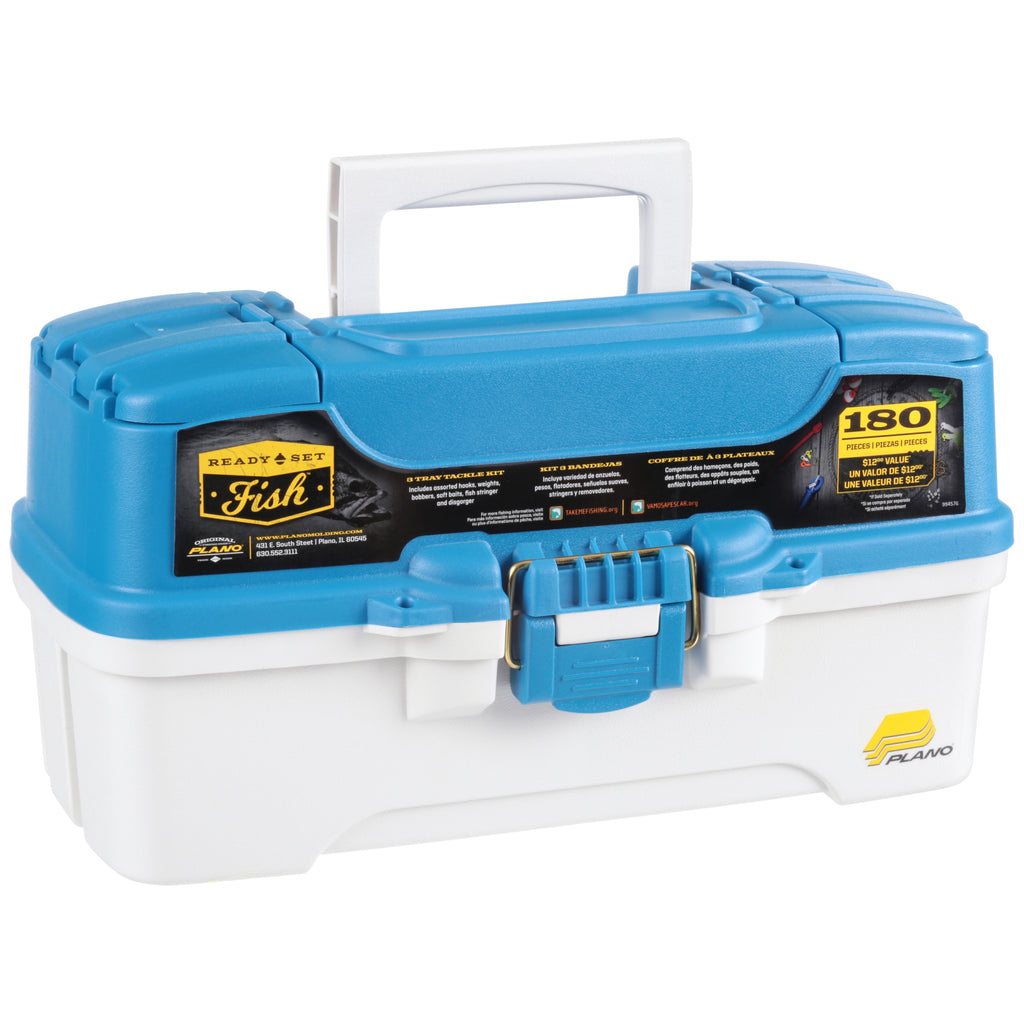 Plano Let's Fish Three-Tray Tackle Box One Size