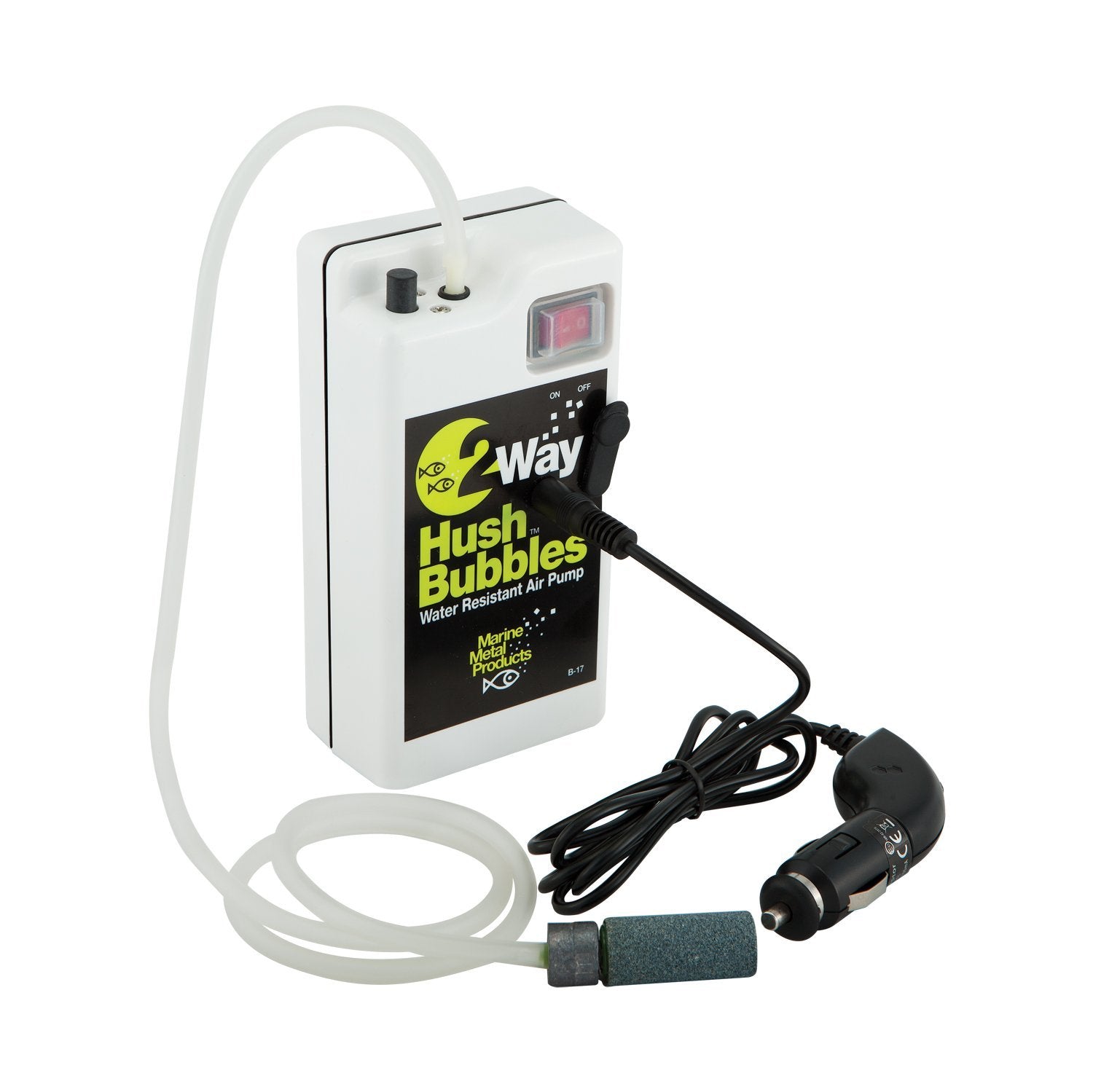Marine Metal Products Hush Bubbles 2 Way White B-17