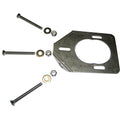LEES Stainless Steel Backing Plate for Heavy Rod Holders