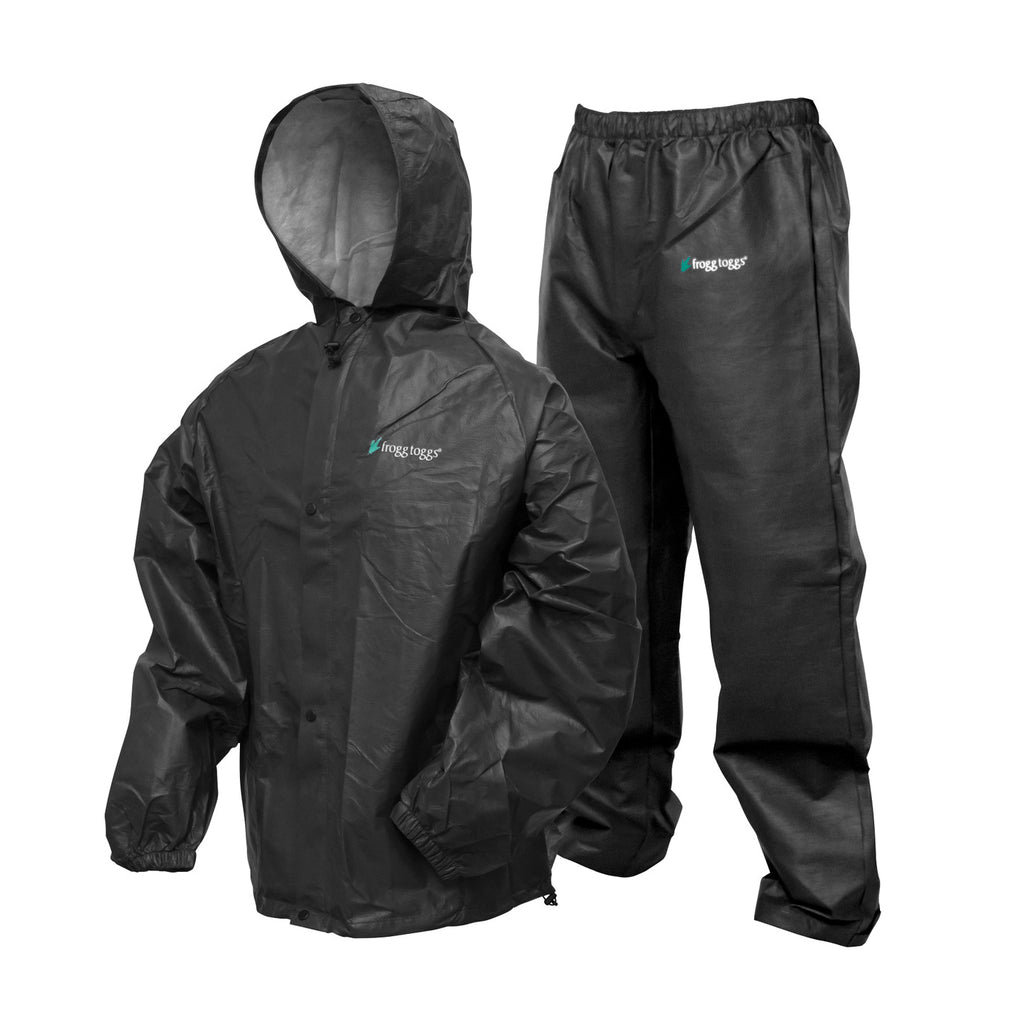 Frogg Toggs Pro Lite Suit Carbon Black, Size XL/2X