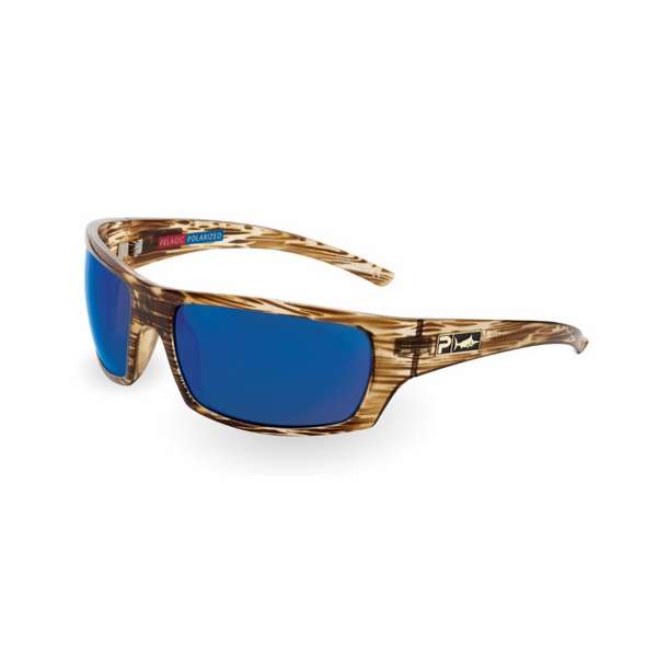 Pelagic 1040 the Mack Sunglasses Oak/Blue Mirror