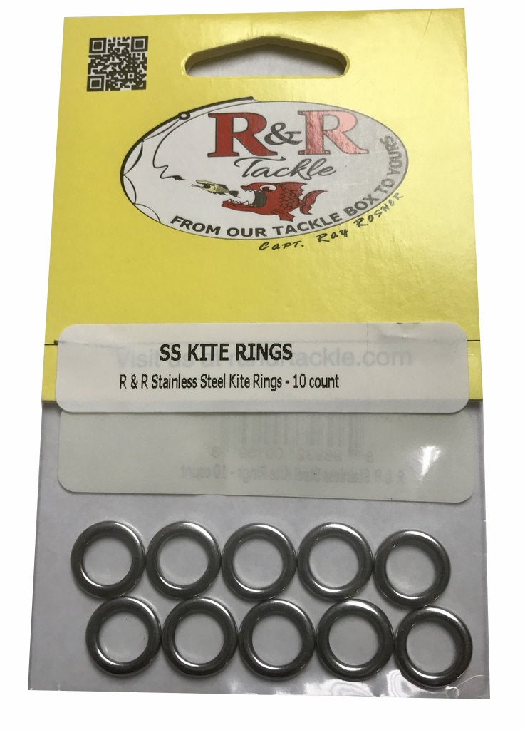 R & R Lotion SS Kite Rings