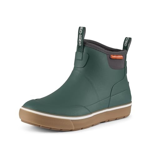 Grundens Women's Deck-Boss Ankle Boots, in Pine, Size 6 | by West Marine