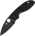 Spyderco Efficient Black Oxide Folding Pocket Knife