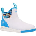 Xtratuf 6" Ankle Deck Sport Boots White/Dresden Blue Size 12
