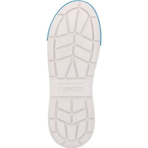 Xtratuf 6" Ankle Deck Sport Boots White/Dresden Blue Size 12