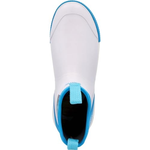 Xtratuf 6" Ankle Deck Sport Boots White/Dresden Blue Size 12