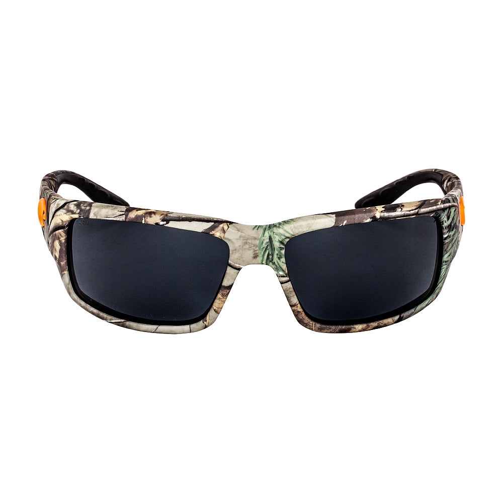 Costa Del Mar Fantail Gray 580P Polarized Wrap Men's Sunglasses TF 69 OGP