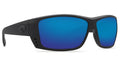 Costa Del Mar Cat Cay Sunglasses 6110-125 Blackout Blue Mir 580p