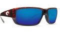 Fantail Tortoise Square Sunglasses