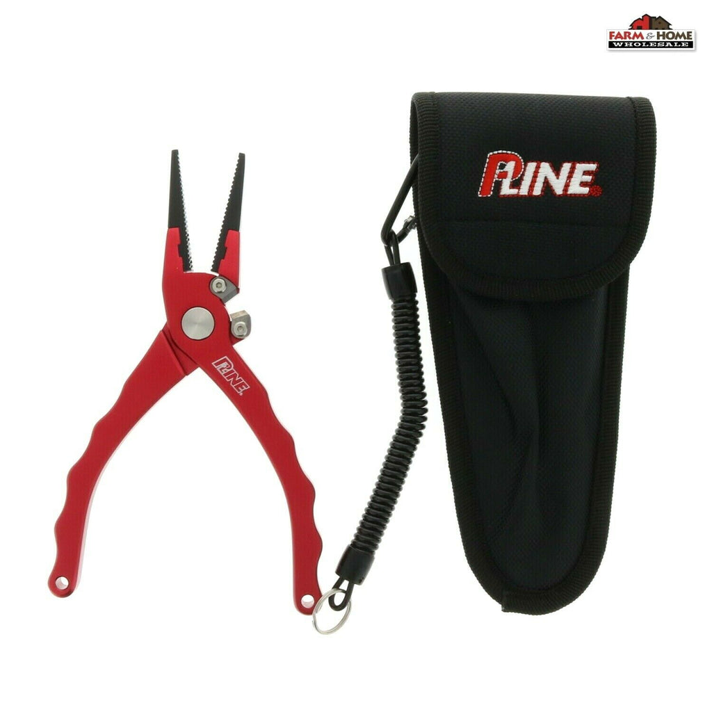 P-Line Adaro Aluminum Pliers, 7.5in, Red, APP-7.5-RED