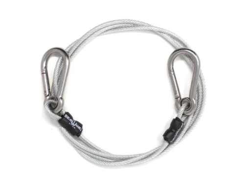 SeaWorx Stainless Steel Trolling Rod Leash