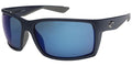 Costa Reefton 580P Polarized Sunglasses, in Matte Blue Frame/Blue Mirror Lens | by West Marine