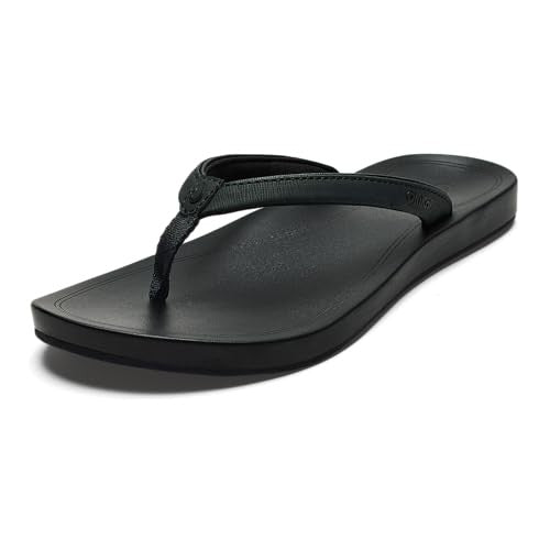 Olukai Women's 'Uiki Sandals, in Lava Rock/Lava Rock, Size 9 | by West Marine