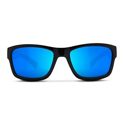 Pelagic Ballyhoo Polarized Sunglasses, in Black Frame/Blue Lens | by West Marine