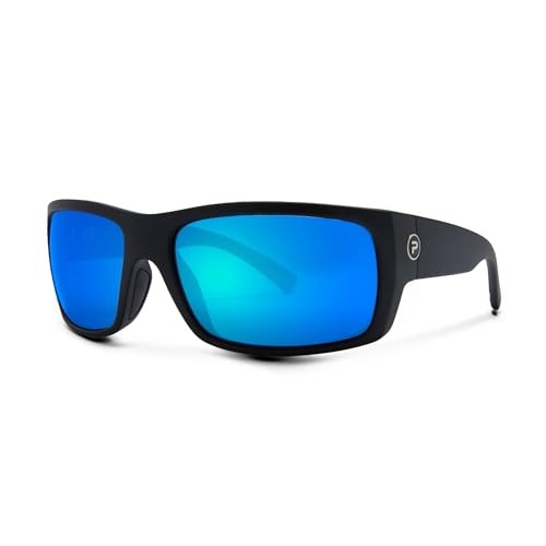 Pelagic Fish Whistle Polarized Sunglasses, in Black Frame/Blue Lens | by West Marine