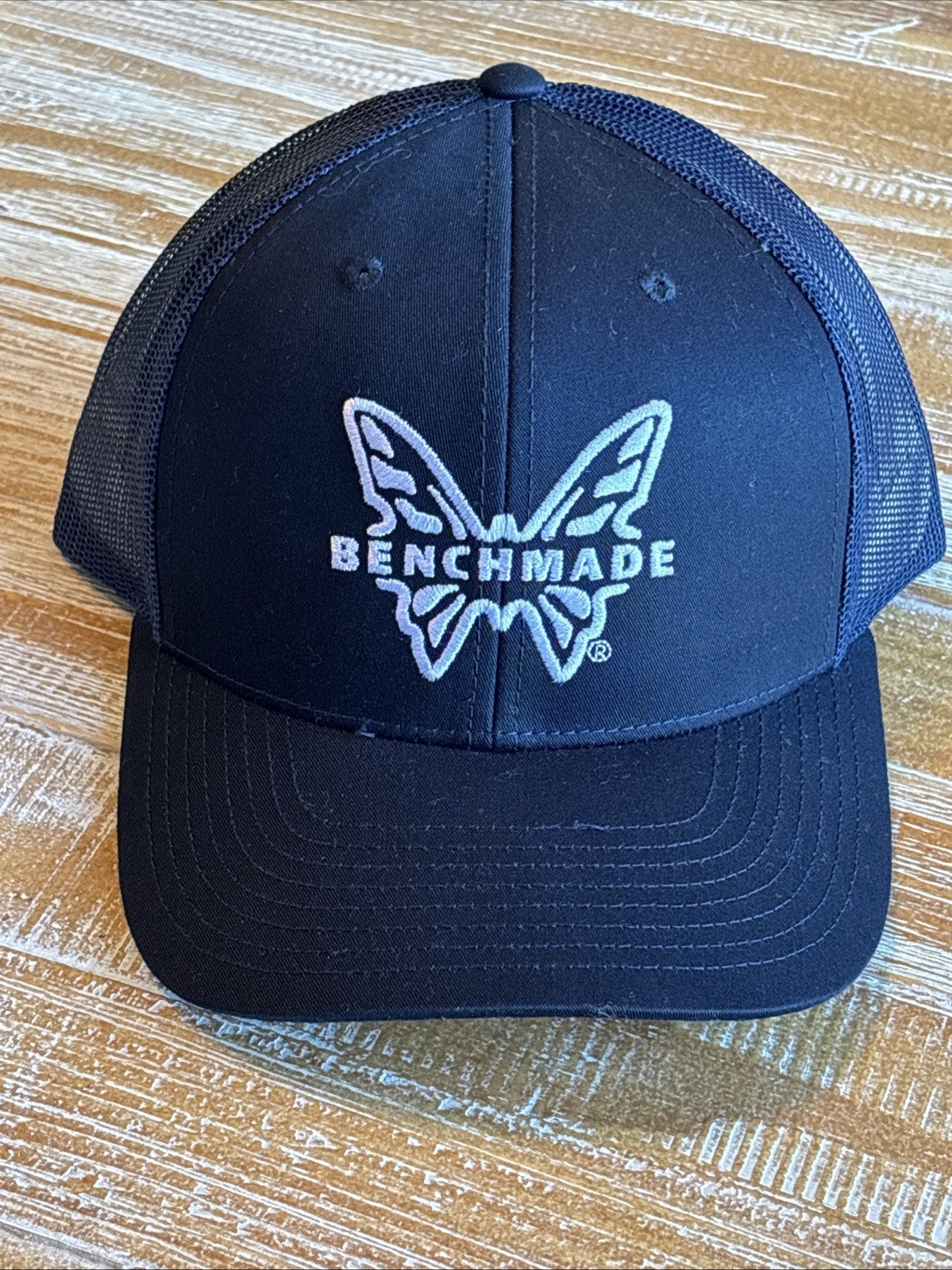 New Benchmade Knife Company Classic Hat Dark Blue Adjustable Trucker Snapback