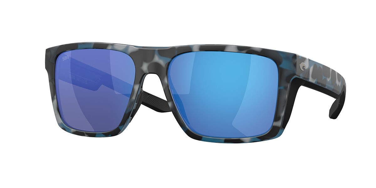 Costa Del Mar Lido Polarized 910418 Men's Sunglasses Tortoiseshell Size 57