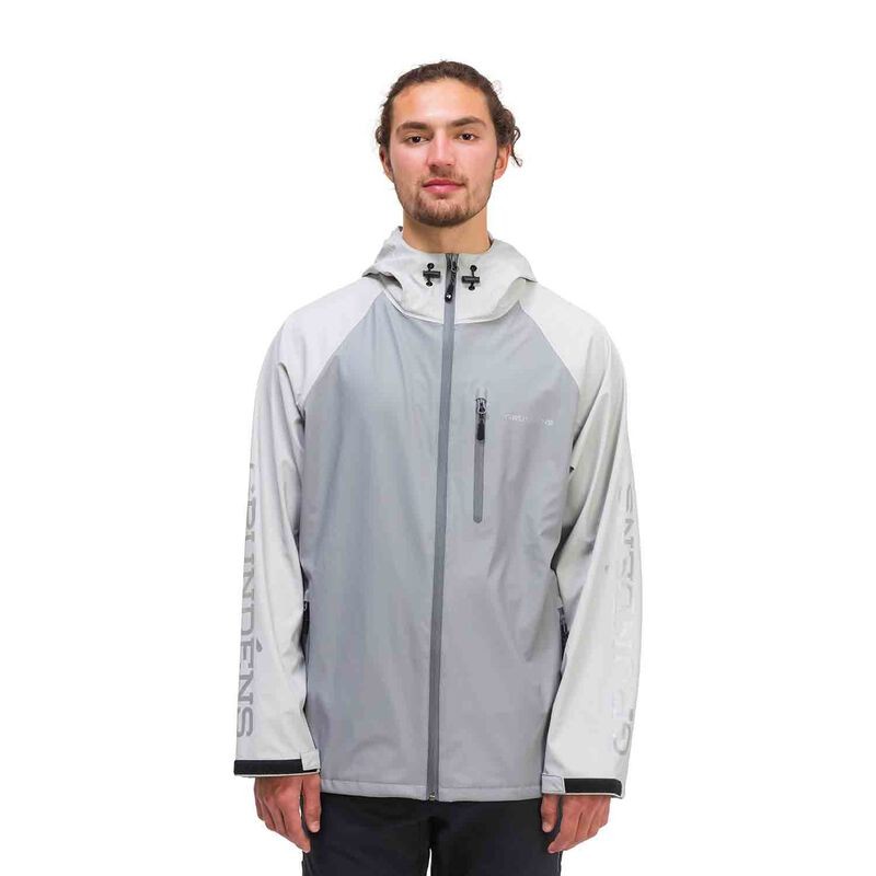 Grundens Men's Tourney Jacket, in Skyrocket/Grey Mist, Size Small | by West Marine