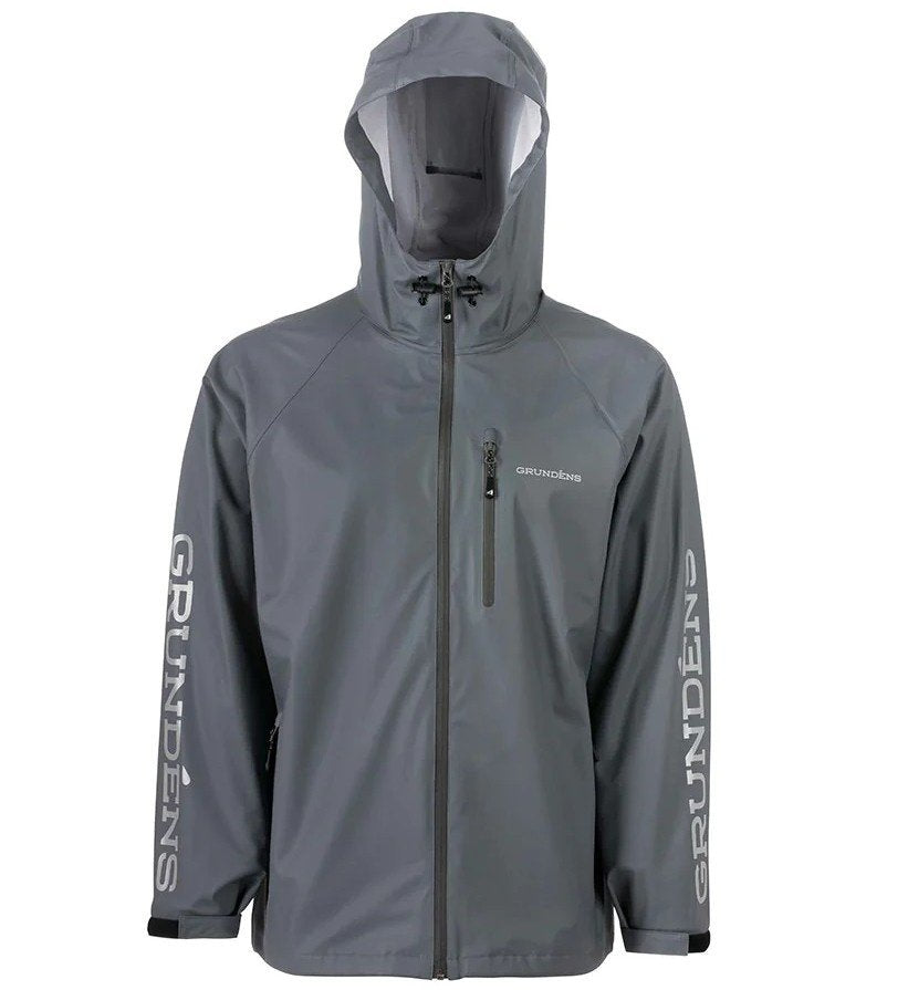 Grundens Men's Tourney Waterproof Fishing Jacket - Iron Grey L