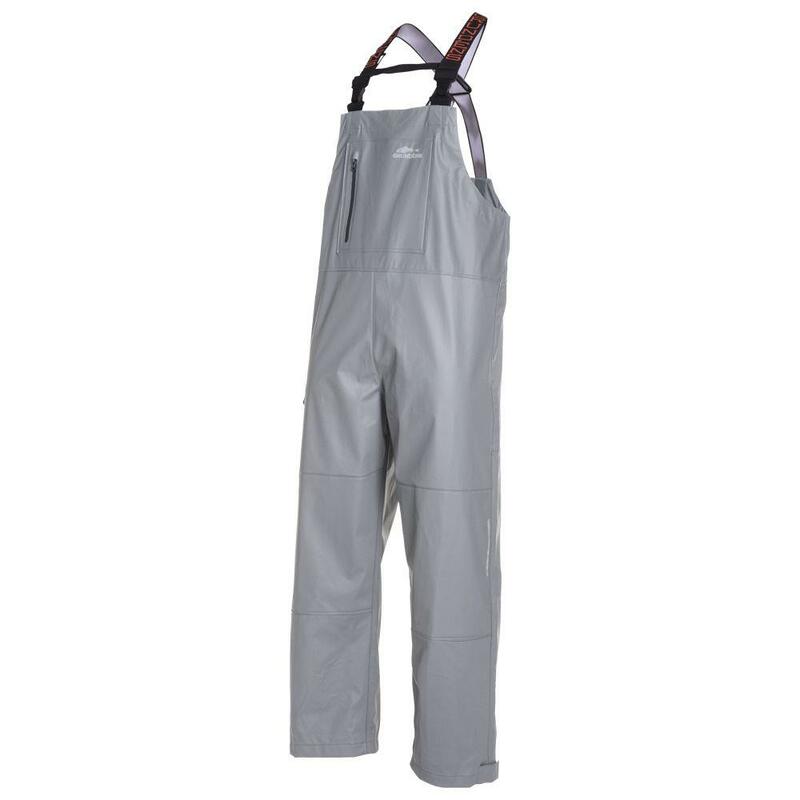 Grundens Men's Tourney Waterproof Fishing Rain Bib - Iron Gray M