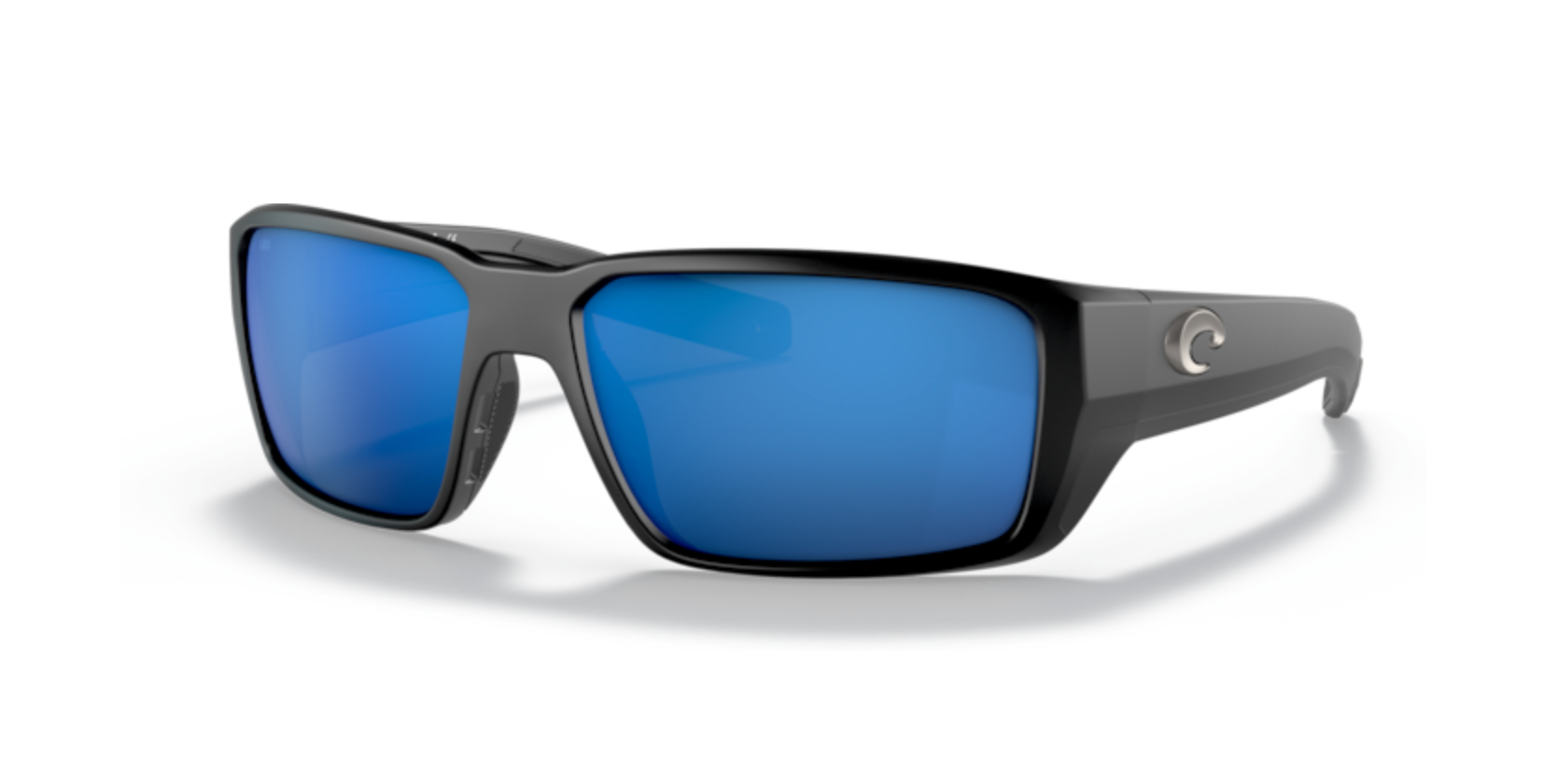Costa Fantail Pro 580G Polarized Sunglasses, in Matte Wetlands Frame/Green Mirror Lens | by West Marine