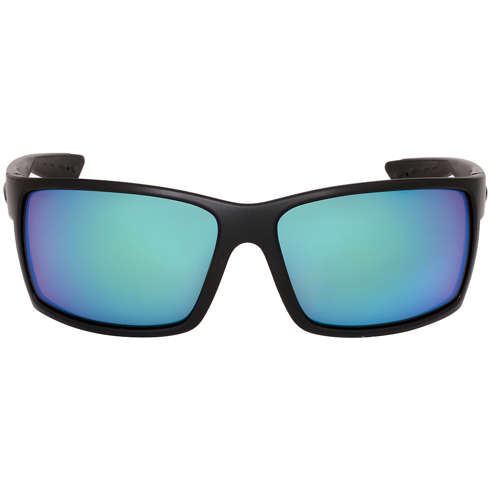Costa Del Mar Reefton Polarized Sunglasses, XL, Green Lens