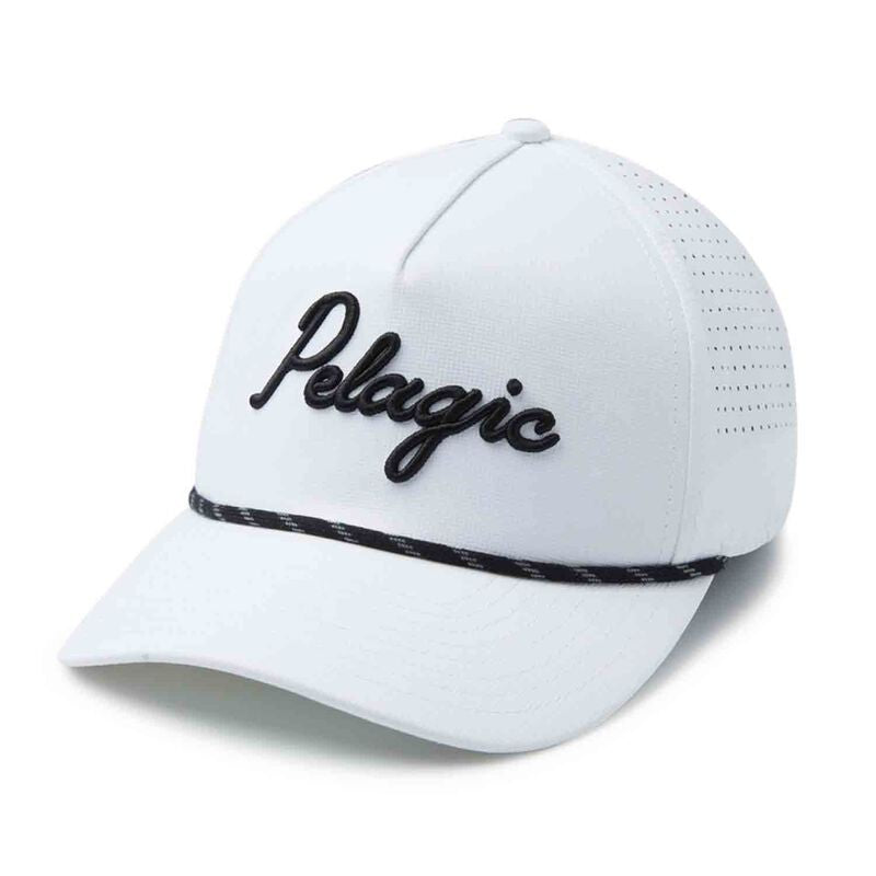 Pelagic Upswell Lines Baseball Cap, in White | by West Marine