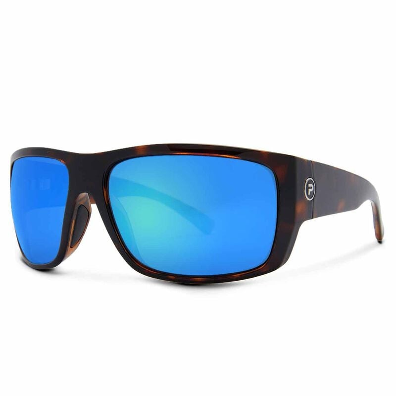 Pelagic Kahuna Polarized Sunglasses, in Tortoise Frame/Blue Lens | by West Marine