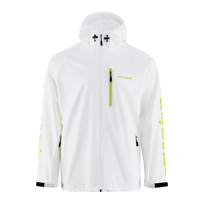 Grundens Men's Tourney Jacket, in White, Size XL | by West Marine