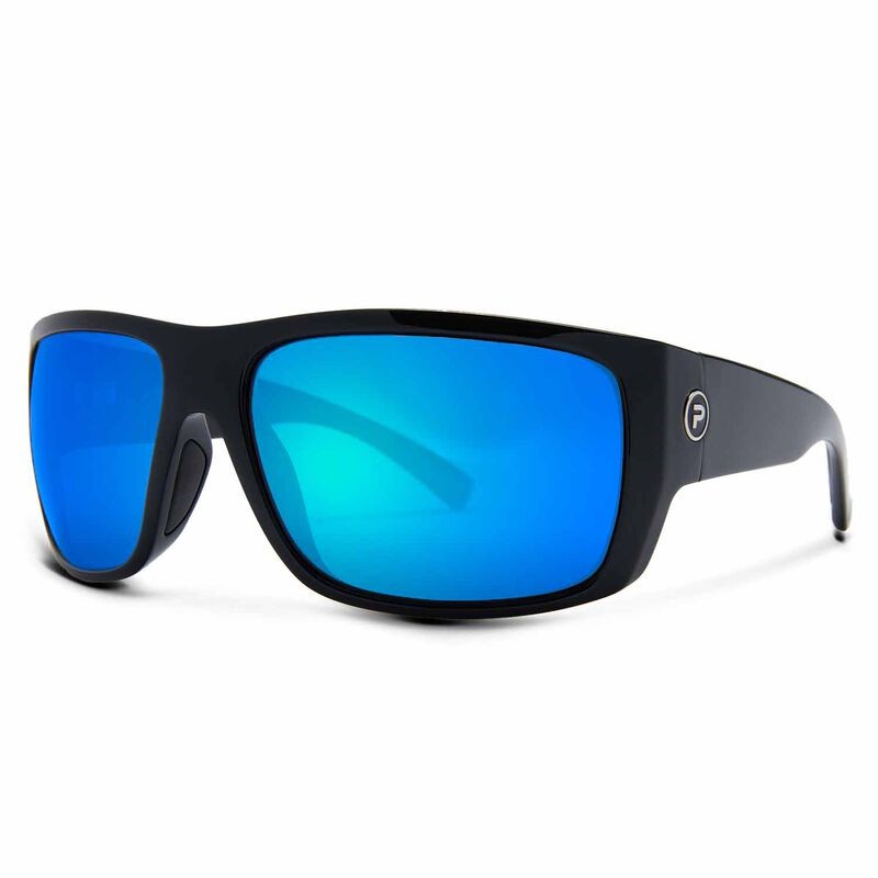 Pelagic Kahuna Polarized Sunglasses, in Black Frame/Blue Lens | by West Marine