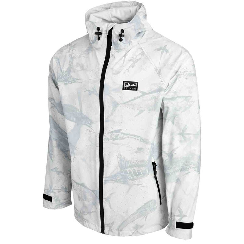 Pelagic Men's Open Seas Chubasco Jacket, in Light Gray, Size XL | by West Marine