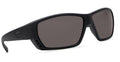 Costa Del Mar Tuna Alley 9009 Sunglasses 900901 - 01 Blackout - Gray 580p Men Rectangle
